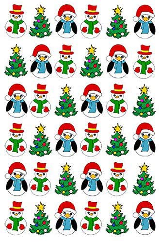 36 x vorgeschnittene Weihnachtsmischung 1 essbare Oblaten / Reispapier Cupcake Topper Winter Geburtstag Party Urlaub Dessert Dekorationen 36 x vorgeschnittene Weihnachtsmischung 1 essbare Oblaten / Reispapier Cupcake Topper Winter Geburtstag Party Urlaub Dessert Dekorationen von Anglesit Christmas