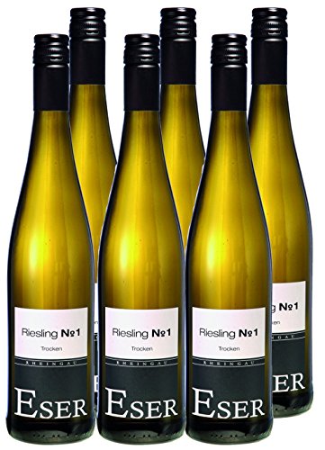 Riesling No1 - Christoph & Thomas Eser - weiß - trocken - 12%vol. - 6er Paket Riesling No1 - Christoph & Thomas Eser - weiß - trocken - 12%vol. - 6er Paket von Christoph & Thomas Eser