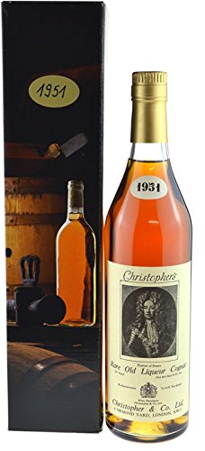Rarität: Christopher's Rare Old Liqueur Cognac 0,7l Jahrgang 1951-70° Proof Rarität: Christopher's Rare Old Liqueur Cognac 0,7l Jahrgang 1951-70° Proof von Christopher's Rare Old