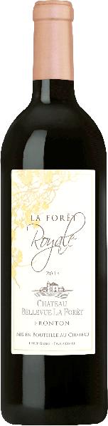 Cht. Bellevue La Foret Chateau Bellevue La Foret Royale Fronton AOP Jg. 2014-16 Cuvee aus 55 Proz. Negrette, 45 Proz. Syrah von Cht. Bellevue La Foret