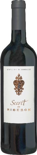 Domaine Aubert Secret de Ribebon Bordeaux AOC Superieur Jg. 2018-19 Cuvee aus 60 Proz. Merlot, 20 Proz. Cabernet Franc, 20 Proz. Cabernet Sauvignon