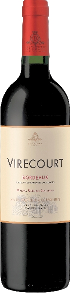 Vignobles Ducourt Virecourt Rouge Jg. 2020 Cuvee aus 51 Proz. Merlot, 49 Proz. Cabernet Sauvignon