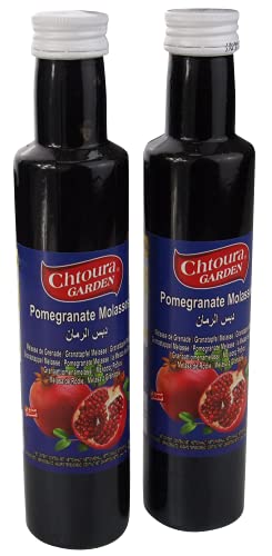 2 x 250ml Chtoura Garden - Grenadine Molasses - Granatapfelsosse - Granatapfel Sirup - Granatapfel Dressing von Chtoura Garden