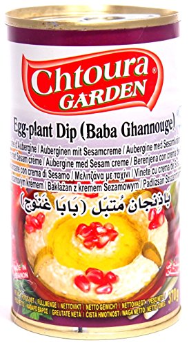 Chtoura Garden - Baba Ghannouge - Auberginenpüree mit Sesamcreme - Eggplant dip (370g) von Chtoura Garden