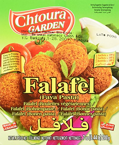 Chtoura Mischung für Falafel Fava Pasta, 6er Pack (6 x 200 g) von Chtoura Garden