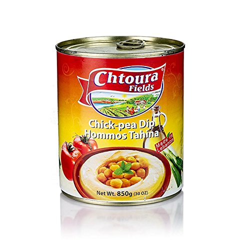 Chtoura Hummus Tahini - Kichererbsenpüree mit Sesam, 850g von Chtoura