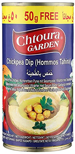 Chtoura Hummus bi Tahina Kichererbsenpüree 380 g + 50 g GRATIS von Chtoura