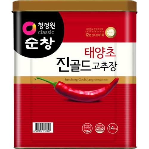 CHUNG JUNG ONE - Gochujang Scharfe Rote Pfefferpaste, 1er pack (1 X 14 KG) von Chung Jung One
