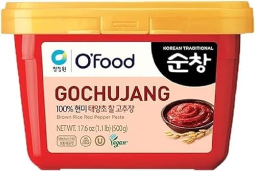 Chung Jung One O'FOOD - Gochujang Scharfe Rote Pfefferpaste, (1 X 500 GR) von Chung Jung One