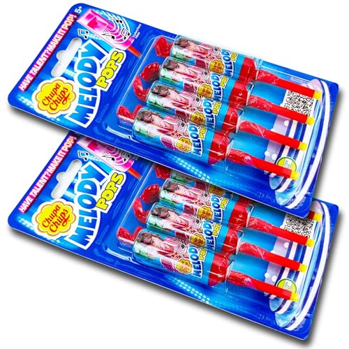 2er Pack Chupa Chups Melody Pops Lollipops 8 x 4 Einzellolly von Chupa Chups