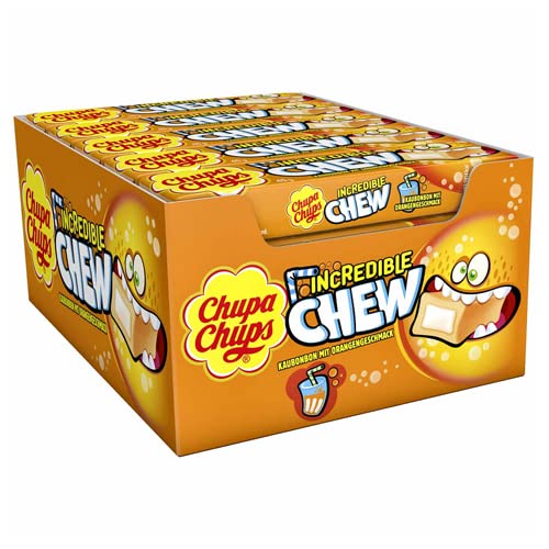 Chupa Chups - Incredible Chew Orange - 20 Stück von Chupa Chups