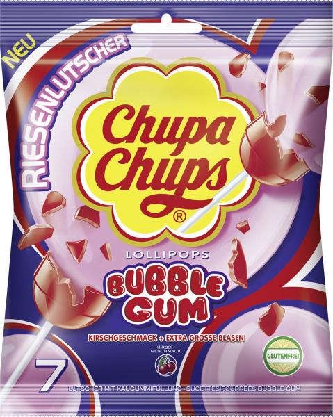 Chupa Chups Lollipops Bubble Gum Kirschgeschmack von Chupa Chups
