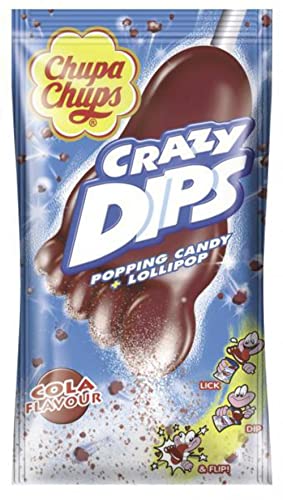 Chupa Chups Lutscher Crazy Dips - Cola Chupa Chups Lutscher Crazy Dips - Cola von Chupa Chups