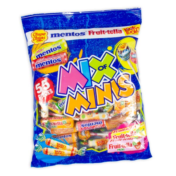 Mini-Süßigkeiten-Mix, 55-teilig, 508g von Chupa Chups