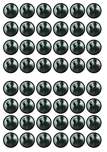 48 Geister #2 Gruselige Halloween Essbare Oblaten Papier Mini Cupcake Toppers Cake Pops Cookies 48 Geister #2 Gruselige Halloween Essbare Oblaten Papier Mini Cupcake Toppers Cake Pops Cookies von Cians Cupcake Toppers