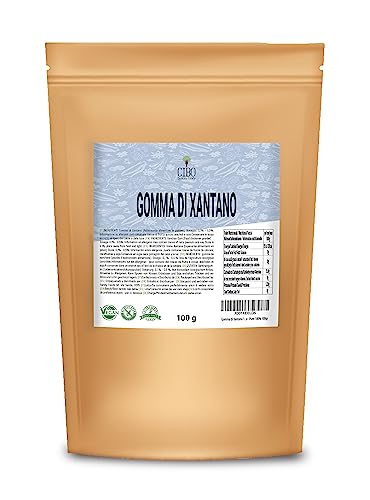 Cibo, Xanthangummi-Pulver 100 g zum Kochen, ideal für Eiscreme, Saucen, Toppings, Sorbets, Gels, Pizzateige – rein 100 % 100 g Cibo, Xanthangummi-Pulver 100 g zum Kochen, ideal für Eiscreme, Saucen, Toppings, Sorbets, Gels, Pizzateige – rein 100 % 100 g von Cibo Quality Foods