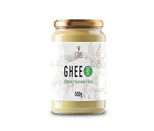 Cibo Ghee BIO – Hergestellt in Italien mit geklärter Butter – Hergestellt mit Milch aus den Gebieten Parma und Reggio Emilia – 500 g Cibo Ghee BIO – Hergestellt in Italien mit geklärter Butter – Hergestellt mit Milch aus den Gebieten Parma und Reggio Emilia – 500 g von Cibo Quality Foods