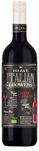 Cielo e Terra BIG Rosso Bio Vegan, Brave Italian Growers, Bio-Vegan-Rotwein aus Italien, Trocken, Veneto trocken (1 x 0.75 l) von Cielo e Terra