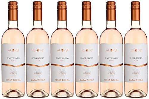 Cielo e Terra I Castelli Pinot Grigio Rosé DOC – Italienischer Roséwein aus Venetien – Fruchtig und elegant (6 x 0,75l) von Cielo e Terra