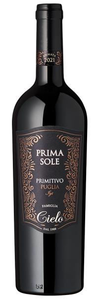 Primasole Primitivo - 2021 - Cielo e Terra - Italienischer Rotwein von Cielo e Terra