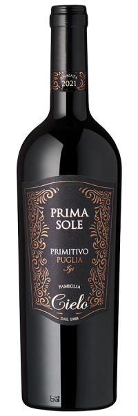 Primasole Primitivo - 2021 - Cielo e Terra - Italienischer Rotwein Primasole Primitivo - 2021 - Cielo e Terra - Italienischer Rotwein von Cielo e Terra