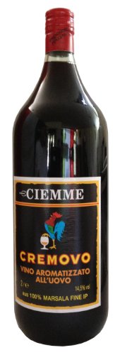 Marsala Cremovo Ciemme 2 L - Vino Aromatizzato all´Uovo - Aromatisierter Wein mit Ei 14,5% Vol. aus Italien von Ciemme