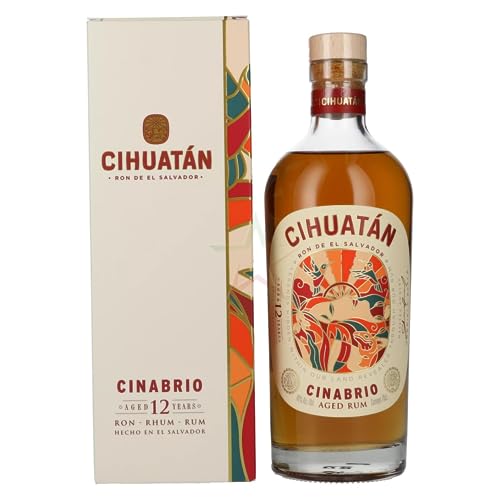 Cihuatán 12 Años CINABRIO Rum El Salvador 40,00% 0,70 lt. von Cihuatán