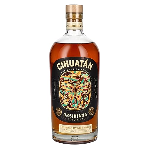 CIHUATAN Obsidiana Rum El Salvador | Exclusive Traveler's Edition 1000ml, 40% vol. von Cihuatán