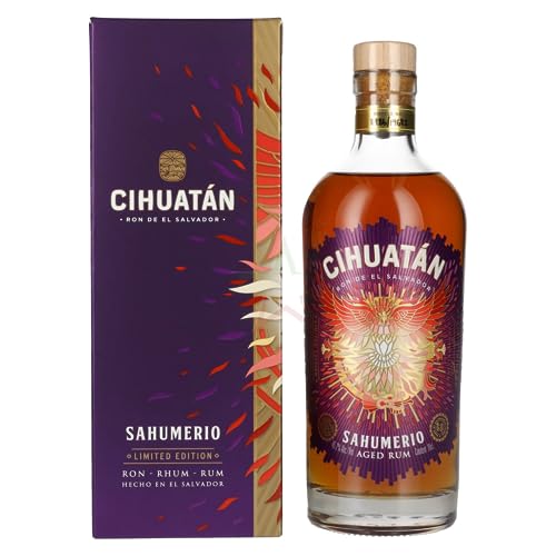 Cihuatán SAHUMERIO Rum Limited Edition in Geschenkbox 45,20% 0,70 lt. von Cihuatán