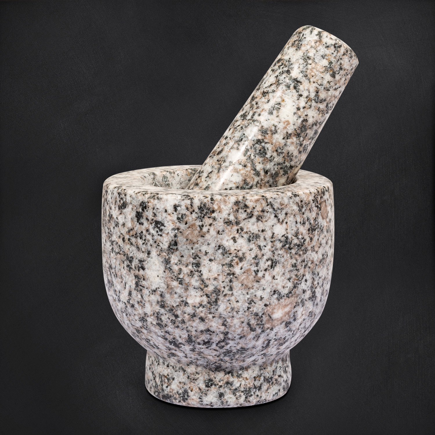 Granit-Mörser & Stößel Cilio Eros, 1 kg, granit von Cilio