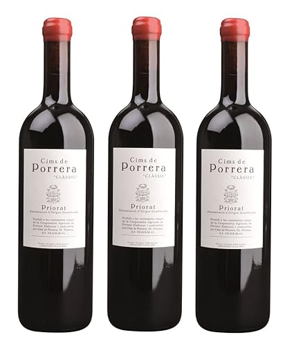 3x 0,75l - 2013er - Cims de Porrera clàssic - Priorat D.O.Ca. - Spanien - Rotwein trocken von Cims de Porrera