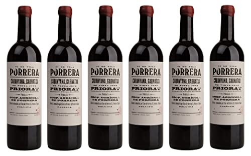6x 0,75l - Cims de Porrera - Vi de Vila Porrera - Priorat D.O.Ca. - Spanien - Rotwein trocken von Cims de Porrera