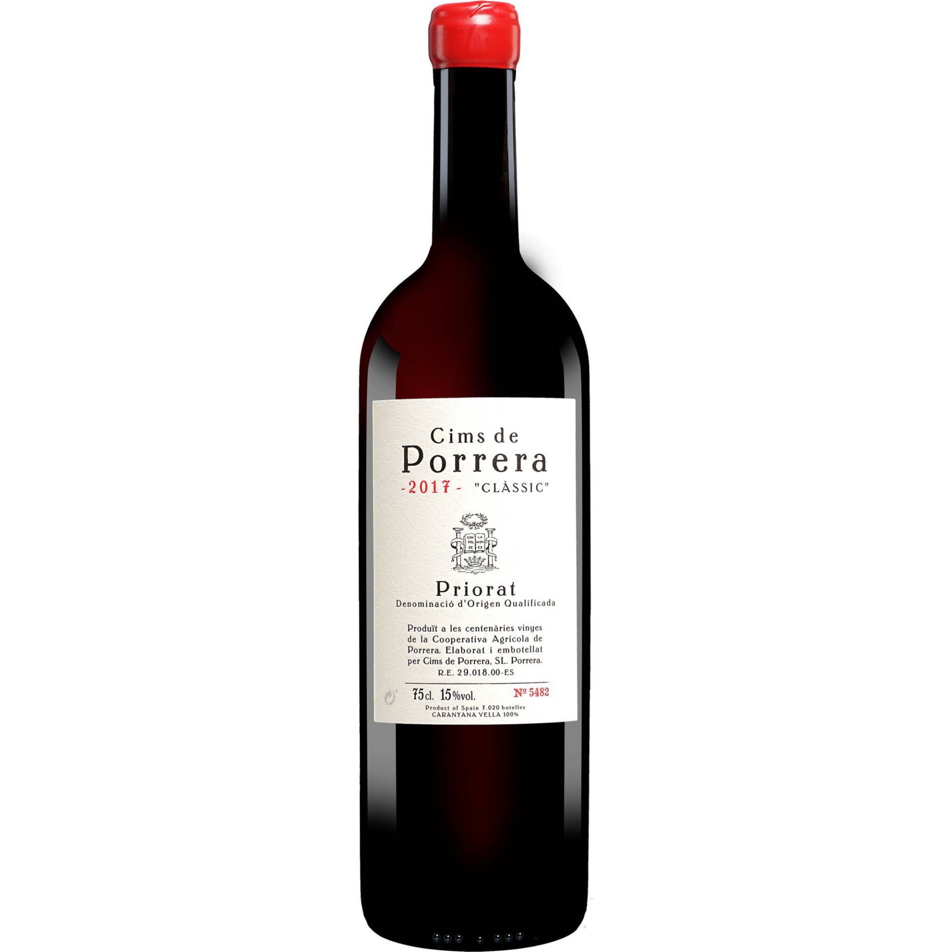 Cims de Porrera »Classic« 2017 0.75L 15% Vol. Rotwein Trocken aus Spanien Cims de Porrera »Classic« 2017 0.75L 15% Vol. Rotwein Trocken aus Spanien von Cims de Porrera