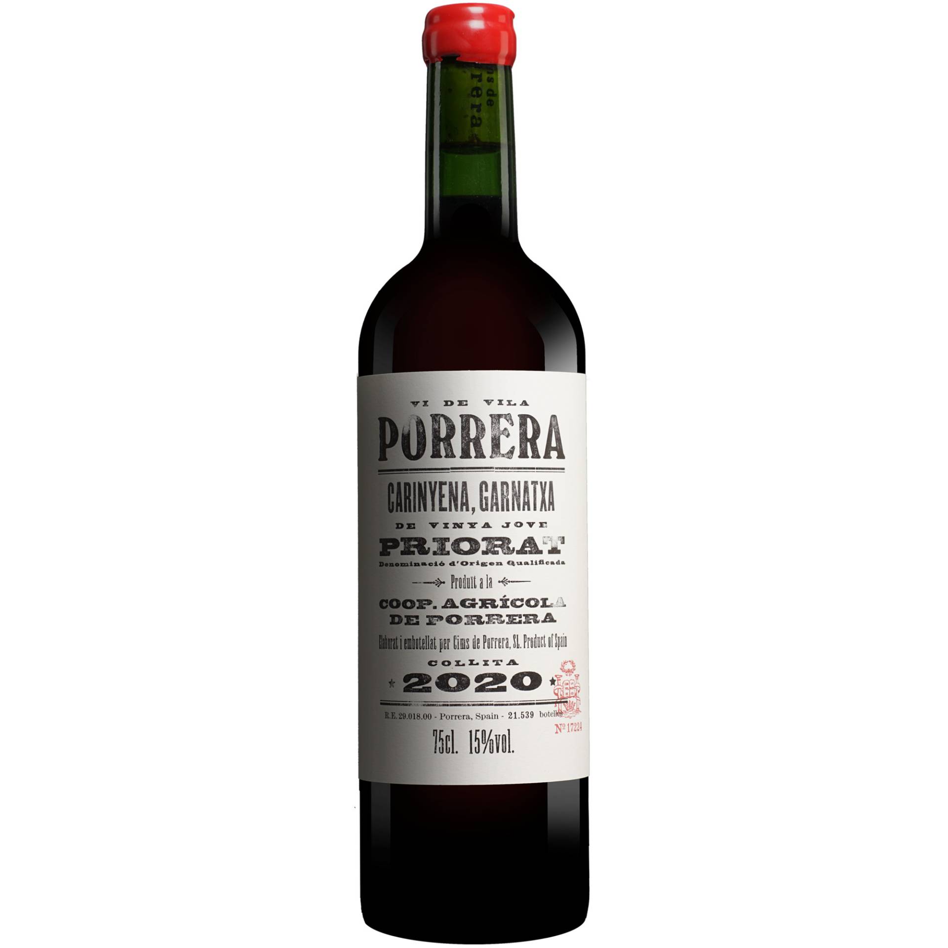 Cims de Porrera »Vi de Vila« Tinto 2020 0.75L 15% Vol. Rotwein Trocken aus Spanien Cims de Porrera »Vi de Vila« Tinto 2020 0.75L 15% Vol. Rotwein Trocken aus Spanien von Cims de Porrera