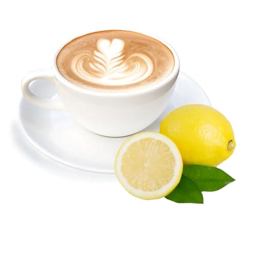 Cinesso Cappuccino Pulver, Fruchtiger Kaffeegenuss, aromatisiert, Kaffeekreationen, verschiedene Variationen, Geschmacksintensiv, für Zuhause (1 Kg, Zitrone) von Cinesso