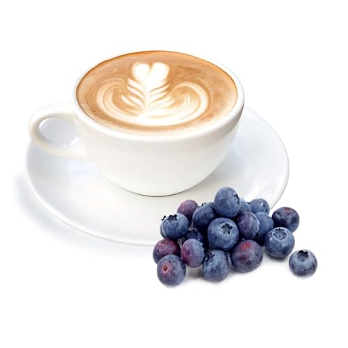 Cinesso Cappuccino Pulver, Fruchtiger Kaffeegenuss, aromatisiert, Kaffeekreationen, verschiedene Variationen, Geschmacksintensiv, für Zuhause (10 Kg, Heidelbeere) von Cinesso
