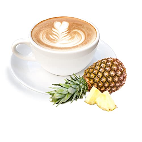 Cinesso Cappuccino mit Ananas Geschmack Cappuccino Getränkepulver aus löslichem Bohnenkaffee Cremig Zart (1000g) von Cinesso