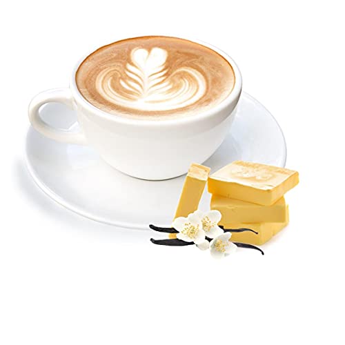 Cinesso Cappuccino mit Butter Vanille Geschmack Cappuccino Getränkepulver aus löslichem Bohnenkaffee Cremig Zart (200g) von Cinesso