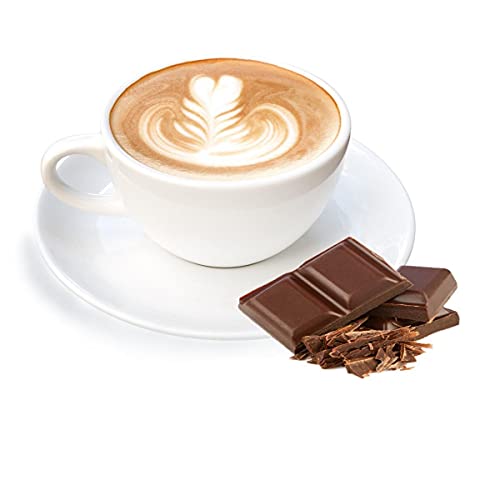 Cinesso Cappuccino mit Dunkle Schokolade Geschmack Cappuccino Getränkepulver aus löslichem Bohnenkaffee Cremig Zart (1000g) von Cinesso