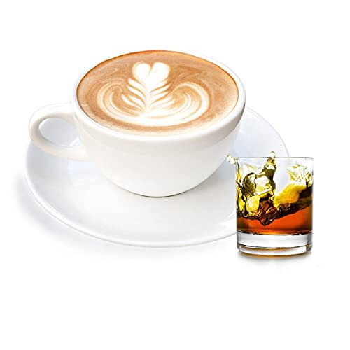 Cinesso Cappuccino mit Rum Geschmack Cappuccino Getränkepulver aus löslichem Bohnenkaffee Cremig Zart (200g) von Cinesso