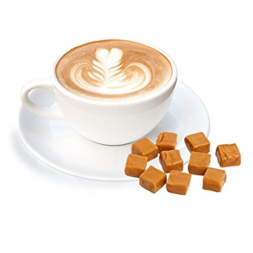Cinesso Cappuccino mit Toffee Geschmack Cappuccino Getränkepulver aus löslichem Bohnenkaffee Cremig Zart (1000g) von Cinesso