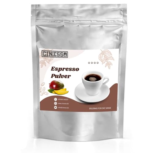 Cinesso Espresso Pulver gemahlen, fruchtiger Geschmack, Kaffeepulver, schnelle und einfache Zubereitung, für Kaffeeliebhaber, zum Verfeinern von Desserts (10 Kg, Kiwi) von Cinesso
