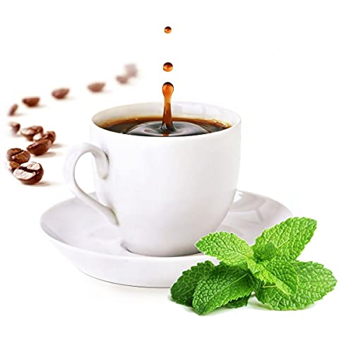 Cinesso Espresso mit Pfefferminze Geschmack Gemahlener Espressoröstkaffee mit Aroma versetzt (200g) von Cinesso