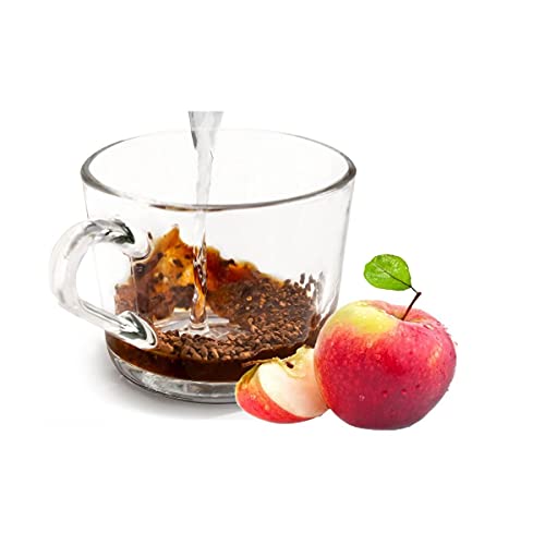 Cinesso Instantkaffee mit Apfel Geschmack löslicher Bohnenkaffee cremiger Instant-Kaffee mit Aroma verfeinert (1000g) von Cinesso