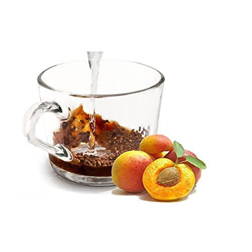 Cinesso Instantkaffee mit Aprikose Geschmack löslicher Bohnenkaffee cremiger Instant-Kaffee mit Aroma verfeinert (1000g) von Cinesso