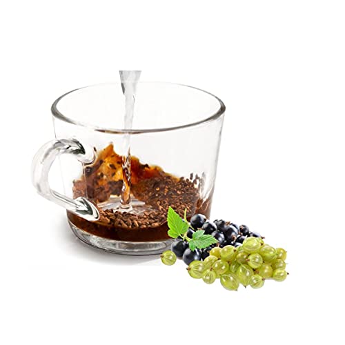 Cinesso Instantkaffee mit Beeren Mix Geschmack löslicher Bohnenkaffee cremiger Instant-Kaffee mit Aroma verfeinert (1000g) von Cinesso