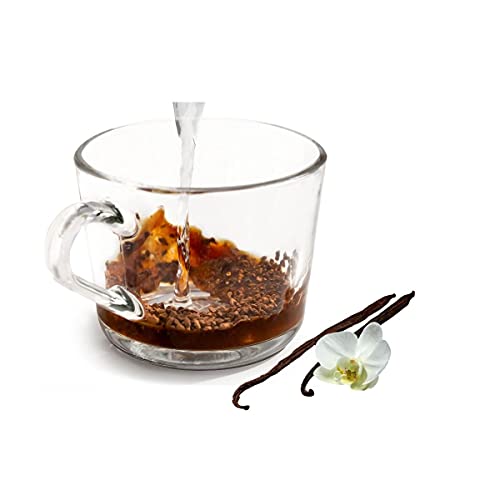 Cinesso Instantkaffee mit Bourbon Vanille Geschmack löslicher Bohnenkaffee cremiger Instant-Kaffee mit Aroma verfeinert (1000g) von Cinesso