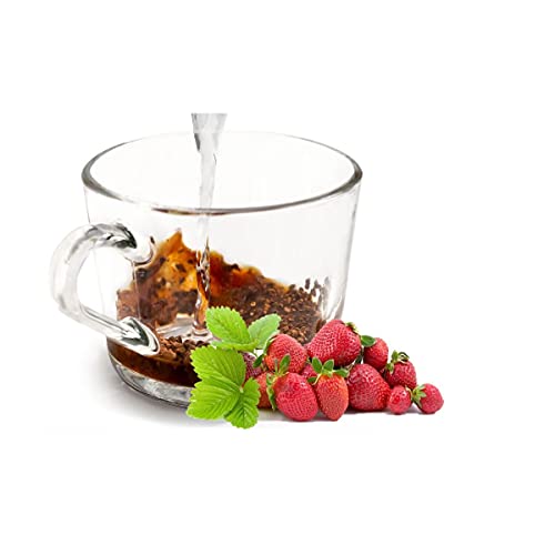 Cinesso Instantkaffee mit Erdbeergeschmack löslicher Bohnenkaffee cremiger Instant-Kaffee mit Aroma verfeinert (1000g) von Cinesso