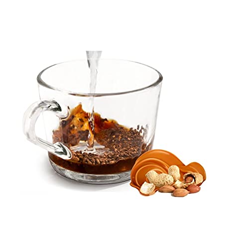 Cinesso Instantkaffee mit Erdnussbutter Geschmack löslicher Bohnenkaffee cremiger Instant-Kaffee mit Aroma verfeinert (1000g) von Cinesso
