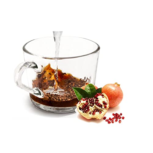 Cinesso Instantkaffee mit Granatapfel Geschmack löslicher Bohnenkaffee cremiger Instant-Kaffee mit Aroma verfeinert (1000g) von Cinesso